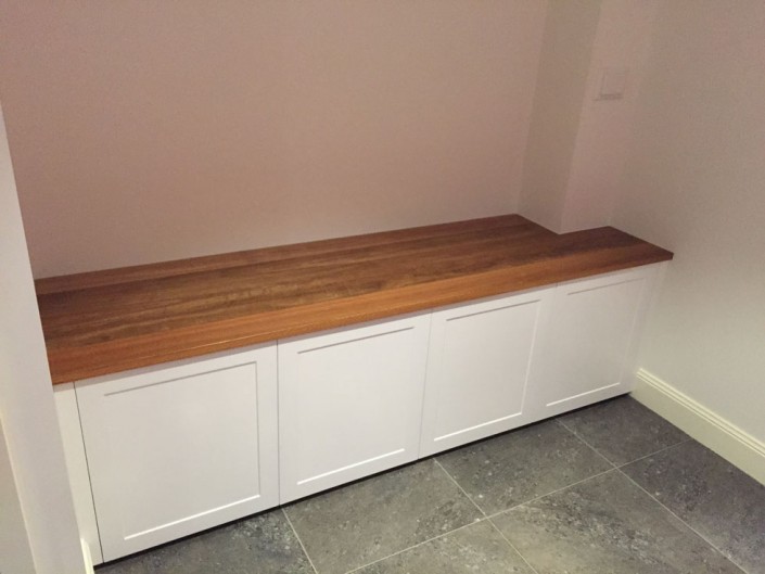 built in storage, custom storage